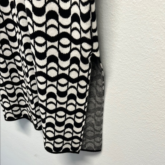 ✨House of Harlow 1960 Black and White Geometric Sheath Dress 👗 - Picture 8 of 13